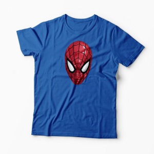 Tricou Mască Spiderman - Bărbați-Albastru Regal